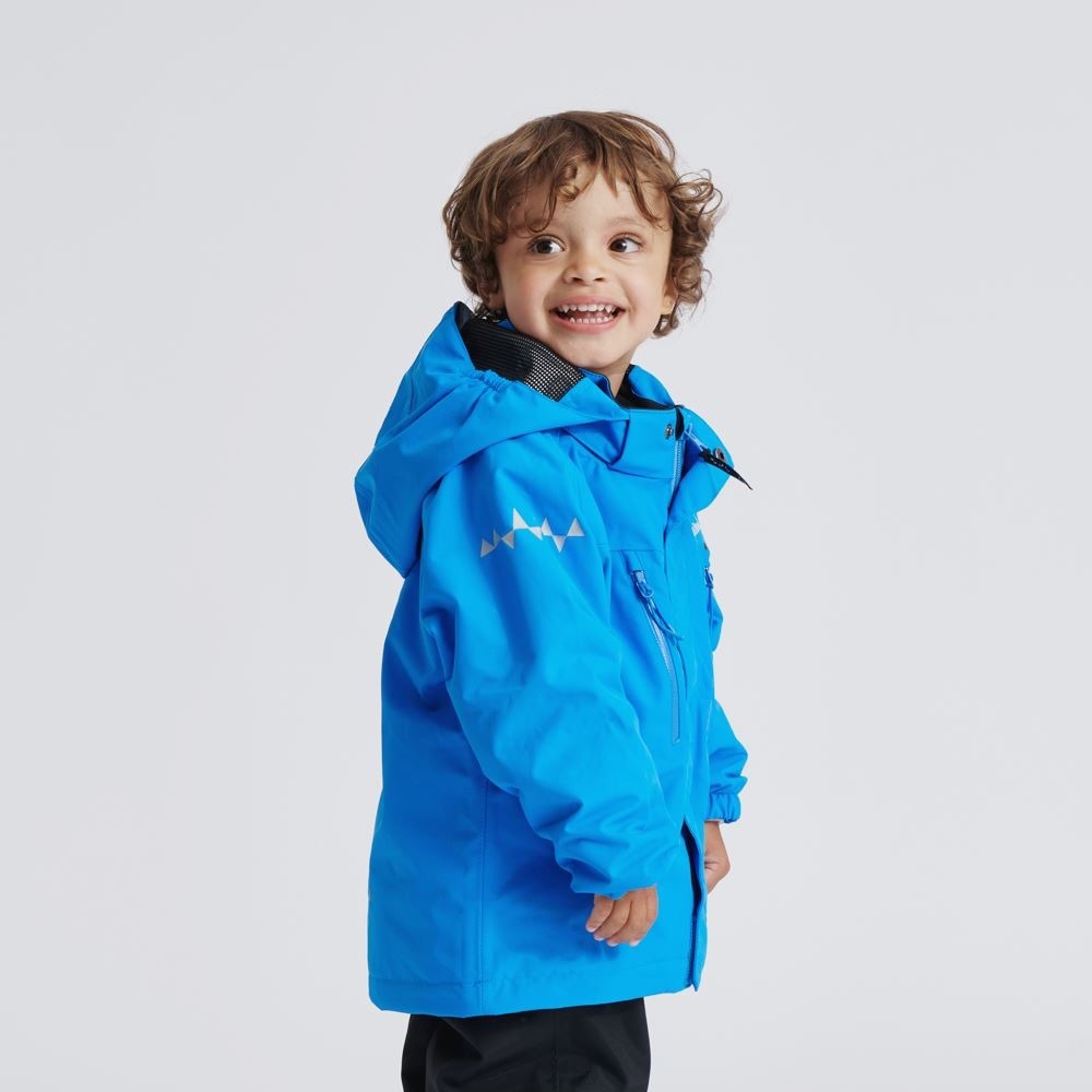 Isbjörn of sweden hardshell winter jacket kids jacket detachable hood - Picture 2 of 14